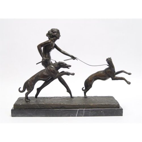 Bronzen lentefestijn beeld - 32 x 46 cm - VG-67